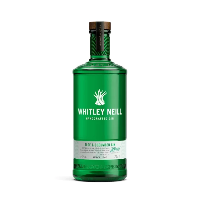 Gin Cu Aloe & Castravete Whitley Neill 43% alc. 0.7l